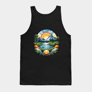 Landscape Mountains Nature Tank Top